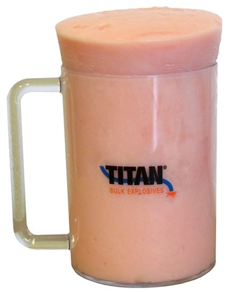 Titan Bulk Explosive in a Cup